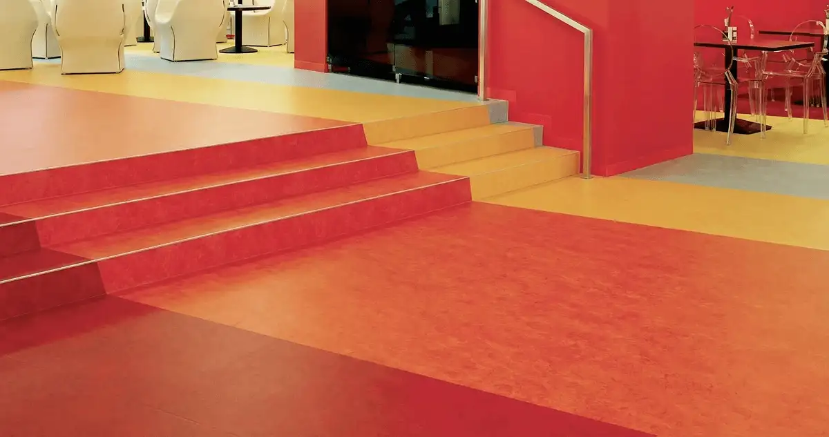 Snack bar with beautiful professionally installed linoleum flooring in Riverside, CA